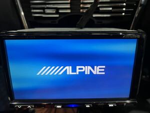 動作OK ALPINEアルパインVIE-X07B HDDナビ 2006年地図データ Bluetooth/CD/DVD/SD