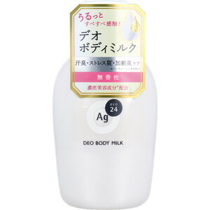 まとめ得 エージーデオ24 デオドラントボディミルク 無香性 180mL x [4個] /k