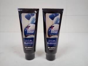 未開封品 anna donna アンナドンナ every エブリ カラートリートメント 160g Blue ブルー 2個セット ヘアカラー