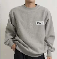 アーバンリサーチ　This is　Sweat Shirts スウェット