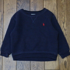 Polo Ralph Lauren ベビー キッズ スウェット トレーナー 24M ネイビー 長袖 ポロ ラルフローレン 子供服 kids boys girls 男の子 女の子