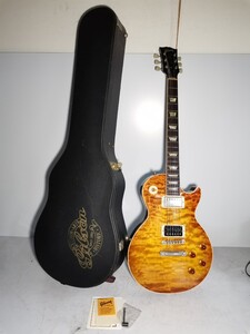 n1151437520　Gibson Custom Shop Les Paul Quilt Top エレキギター 中古1013