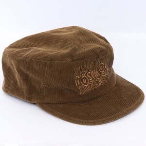 TENDERLOIN コーデュロイペインターキャップ Mサイズ ブラウン テンダーロイン CORDUROY PAINTER CAP ワーク 帽子