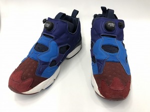 リーボック Reebok メンズ スニーカー インスタポンプフューリー 赤×青×紫