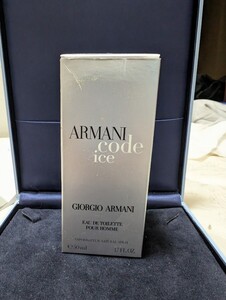 ☆新品未使用☆ジョルジオ アルマーニ ビューティ GIORGIO ARMANIコードアイスオードトワレスプレー 50ml /1円〜