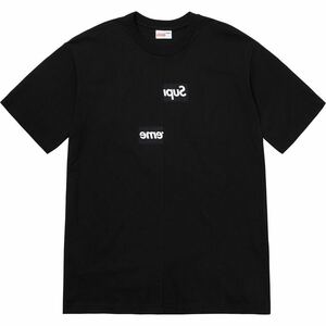 Supreme 18aw Comme des Garcons Split Box Logo Tee シュプリーム コムデギャルソン スプリットボックスロゴ Tシャツ Mサイズ