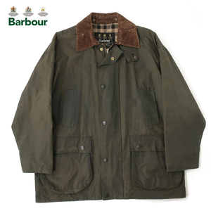 珍品◎Barbour バブアー オイルドジャケット BEDALE セットインスリーブ/リメイク 48程