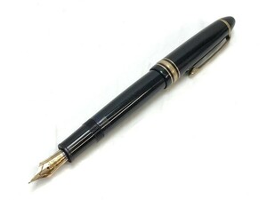 1000円スタート 万年筆 MONTBLANC モンブラン マイスターシュテュック No.146 ブラック ペン先 4810 14K 585 筆記用具 文房具 10 D3032