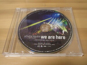 内田真礼 / UCHIDA MAAYA Zepp Tour 2019「we are here」きゃにめ特典Live CD 即決