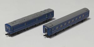 KATO 5025-1 カニ24 金帯 5040 オハネ24 700 カルテット 金帯 2両セット