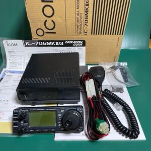 ICOMアイコム IC-706MKIIGハイパワー機 HF100w 144／50w 430MHz20w元箱/付属品未使用