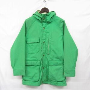 70s USA製 サイズ WOMEN’S S Woolrich マウンテン パーカー ジャケット ライト アウター グリーン ウールリッチ 古着 ビンテージ 3F1803