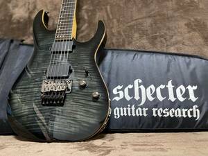 SCHECTER BANSHEE-6 FR ACTIVE (AD-BS-FR-A) See Thru Black 定価159500円