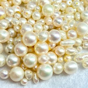 ≪本真珠おまとめ250ct≫n 50g 約2.50-6.94mm 珠 pearl パール ジュエリー jewelry 裸石 宝石 w2 56