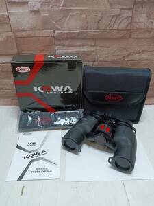 【未使用・保管品】Kowa コーワ 双眼鏡 BINOCULARS YF30-6 YF SERIES 有効径30mm 倍率６倍 元箱 ソフトケース ストラップ キャップ付