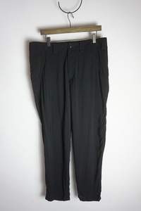 美品 正規 18SS Yohji Yamamoto POUR HOMME ヨウジヤマモト プールオム RAYON PANTS レーヨン スラックス パンツ HW-P33-204 3 本物1226N▲