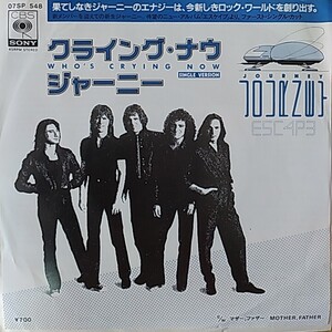 7inch 国内盤/JOURNEY WHO