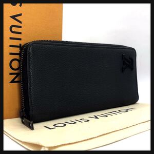 【新品同様/極美品】ルイヴィトン Louis Vuitton 長財布 ジッピーウォレット 　ヴェルティカル　11/1425309Y400000A 1円 ブラック