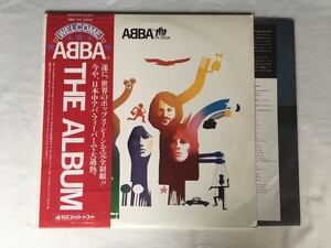 ABBA / THE ALBUM 帯付きLP ディスコメイトレコード DSP-5105