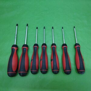 MAC tools　ST8B/10B/15B/20B/25B/27B/30B　トルクスドライバー　7本セット ◆3116/工具宮竹店