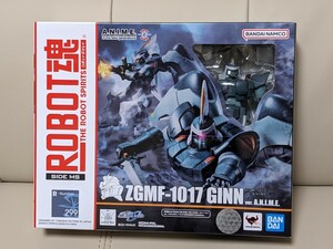 【未開封】ROBOT魂 SIDE MS ZGMF-1017 GINN ジン ver. A.N.I.M.E. 機動戦士ガンダムSEED バンダイ