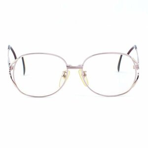 Yves Saint Laurent YSL イヴサンローラン 30-9686 度付 サングラス 眼鏡 メタルフレーム ブラウンレンズ #35267