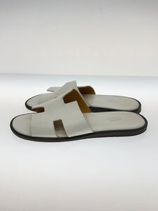 HERMES◆サンダル/42/WHT/041141