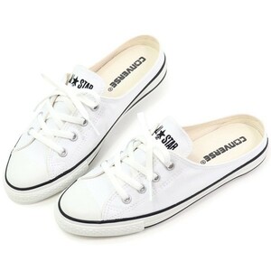 コンバース オールスター S ミュール スリップ オックス 24.5cm US5.5 ホワイト 白 ALL STAR S MULE SLIP OX スリッポン アーモンドトウ