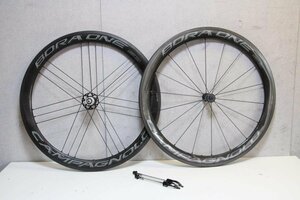 ○Campagnolo カンパニョーロ BORA ONE 50 AC3 シマノフリー 11s対応 クリンチャー ダークラベル カーボンホイールセット