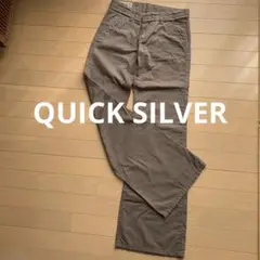 QUICK SILVERワイドパンツ チノパン風　サイズ26（７号）