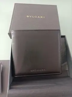 BVLGARI 二つ折り財布 ブラック