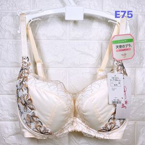 新品　トリンプ 天使のブラスリムライン　ノンワイヤーブラジャー　E75