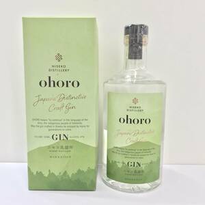 T2033H●未開栓●ohoro GIN ニセコ蒸留所 720ml●スピリッツ アルコール分47% クラフトジン