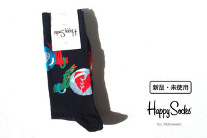 送料無料★新品｜未使用｜ハッピーソックス｜happy socks｜クルー丈カジュアルソックス｜水晶占い柄