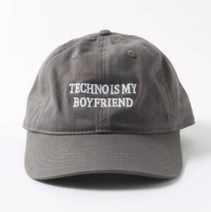 新品 未開封 TECHNO IS MY BOYFRIEND キャップ IDEA