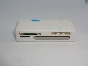 USB接続 カードリーダー ELECOM MR-K013WH SDカード コンパクトフラッシュ メモリースティック等対応