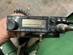 ケンウッド製　430mhz　FM TRANSCEIVER　サイレンアンプ♪♪（No283097）