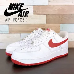 NIKE AIR FORCE 1 ナイキ エア フォース 1 ローカット メンズ ユニセックス  ホワイト レッド 28cm U06145 315122-163