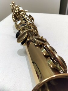 ソプラノ・サックス、SELMER・MP、ハンドメイド・リガチャー、ショルダーケース付