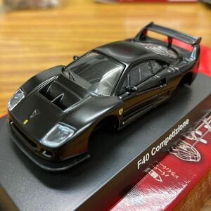 1:64スケール フェラーリⅣ F40 Competizione ブラック（黒）京商 未組立 未使用 サークルKサンクス限定 2007年 コンペティツィオーネ