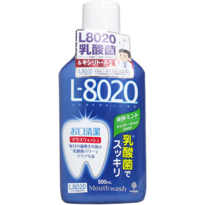 【まとめ買う】クチュッペ Ｌ-８０２０ マウスウォッシュ 爽快ミント アルコール ５００ｍＬ×40個セット