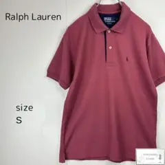 訳あり Ralph Lauren ポロラルフローレン ポロシャツ 半袖 古着 綿