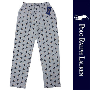 新品 POLO RALPH LAUREN BEAR EASY PANTS ポロ ラルフローレン イージー パンツ グレー ポロベアー ジャージ スウェット ズボン S 正規品