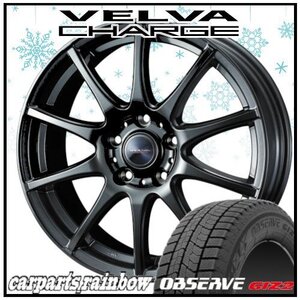 ★TOYO/トーヨー OBSERVE GIZ2/ギズツー 205/60R16＆VELVA CHARGE 16×6.5J 5/114.3 4本価格★MAZDA3/アクセラ★