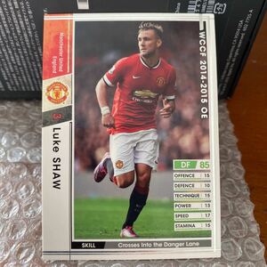 ◆WCCF 2014-2015 ルーク・ショー Luke SHAW Manchester United A 022◆