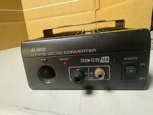 ALINCO DT-715 12Vで通電のみ、その他未確認現状品ジャンク品部品取り、欠品有り