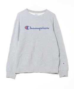 「Champion」 スウェットカットソー X-LARGE グレー レディース