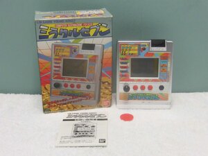 E031／動作品【BANDAI バンダイ コンピュータースロットマシン ミラクルセブン 計1点 】ゲーム/レトロ