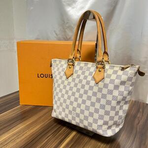 ★鑑定済み 美品★Louis Vuitton ルイヴィトン バッグ ダミエ アズール サレヤPM N51186