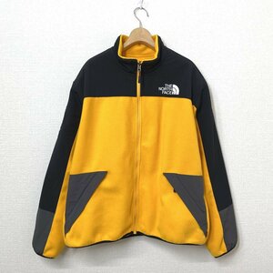 【美品 Lサイズ】Supreme × THE NORTH FACE RTG FLEECE JACKET フリースジャケット イエロー 黄 コラボ シュプリーム ノースフェイス